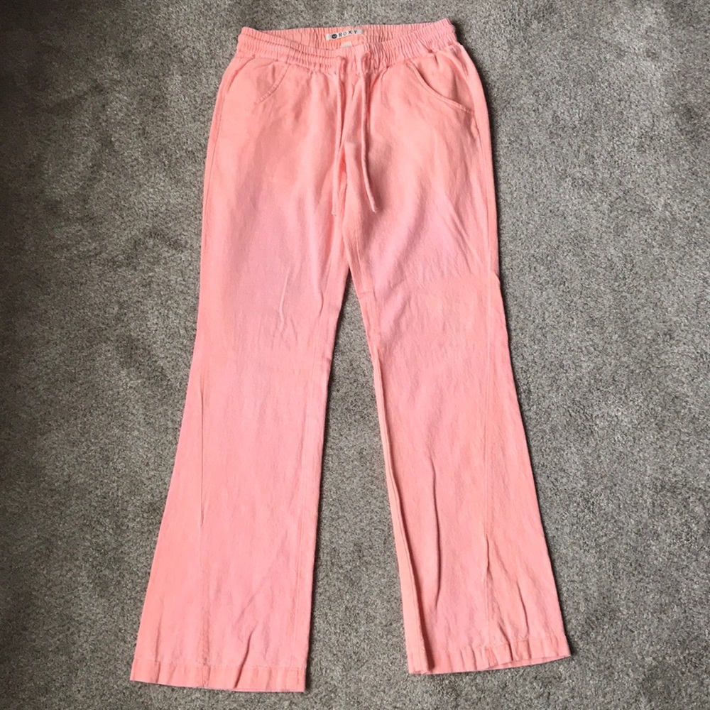 Linen Roxy wide leg pants